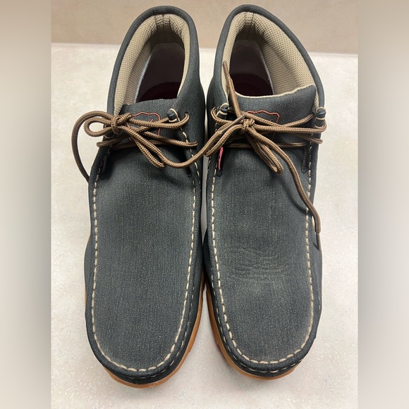 TWISTED X MEN'S WORK CHUKKA DRIVING SHOES - STEEL TOE - Picture 8 of 9